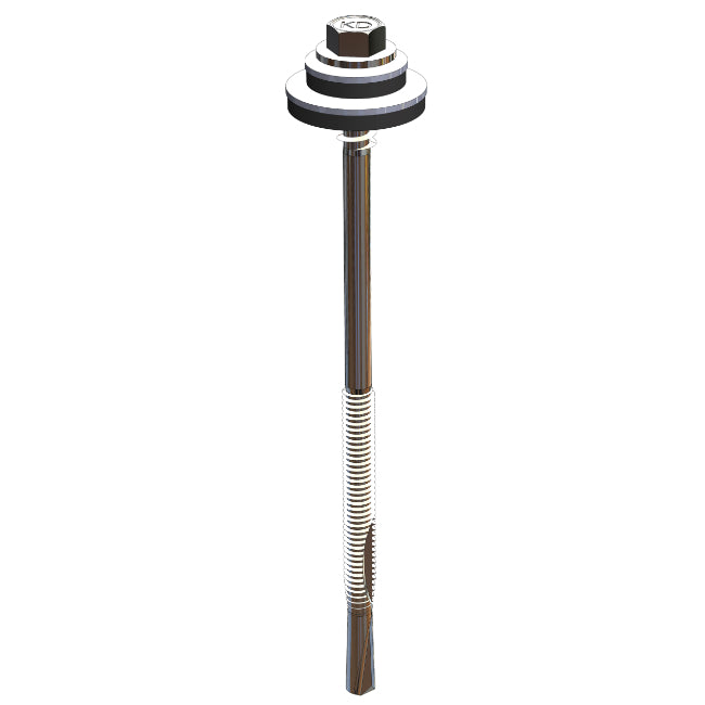 Paneelschroef dak RVS 5,5 x 170 mm